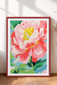 HOMEPACK Ahşap Çerçeveli Tablo Çerçeveli Poster Sanatsal Modern Duvar Dekoru TK-1074