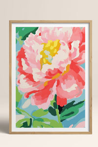 HOMEPACK Ahşap Çerçeveli Tablo Çerçeveli Poster Sanatsal Modern Duvar Dekoru TK-1074