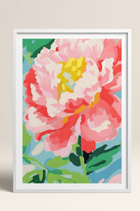 HOMEPACK Ahşap Çerçeveli Tablo Çerçeveli Poster Sanatsal Modern Duvar Dekoru TK-1074