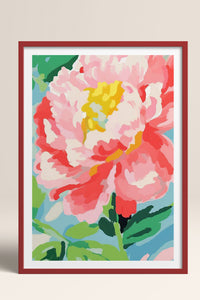 HOMEPACK Ahşap Çerçeveli Tablo Çerçeveli Poster Sanatsal Modern Duvar Dekoru TK-1074