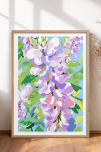 HOMEPACK Ahşap Çerçeveli Tablo Çerçeveli Poster Sanatsal Modern Duvar Dekoru TK-1075