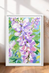 HOMEPACK Ahşap Çerçeveli Tablo Çerçeveli Poster Sanatsal Modern Duvar Dekoru TK-1075
