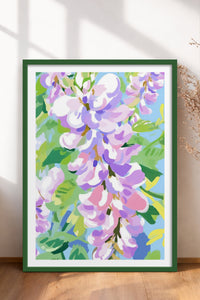 HOMEPACK Ahşap Çerçeveli Tablo Çerçeveli Poster Sanatsal Modern Duvar Dekoru TK-1075