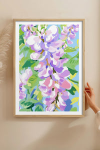HOMEPACK Ahşap Çerçeveli Tablo Çerçeveli Poster Sanatsal Modern Duvar Dekoru TK-1075