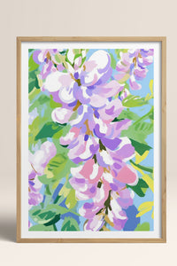 HOMEPACK Ahşap Çerçeveli Tablo Çerçeveli Poster Sanatsal Modern Duvar Dekoru TK-1075