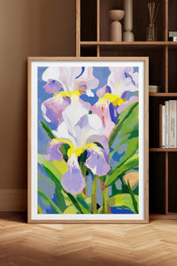 HOMEPACK Ahşap Çerçeveli Tablo Çerçeveli Poster Sanatsal Modern Duvar Dekoru TK-1076
