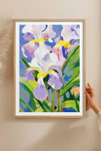 HOMEPACK Ahşap Çerçeveli Tablo Çerçeveli Poster Sanatsal Modern Duvar Dekoru TK-1076