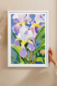 HOMEPACK Ahşap Çerçeveli Tablo Çerçeveli Poster Sanatsal Modern Duvar Dekoru TK-1076