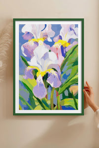 HOMEPACK Ahşap Çerçeveli Tablo Çerçeveli Poster Sanatsal Modern Duvar Dekoru TK-1076