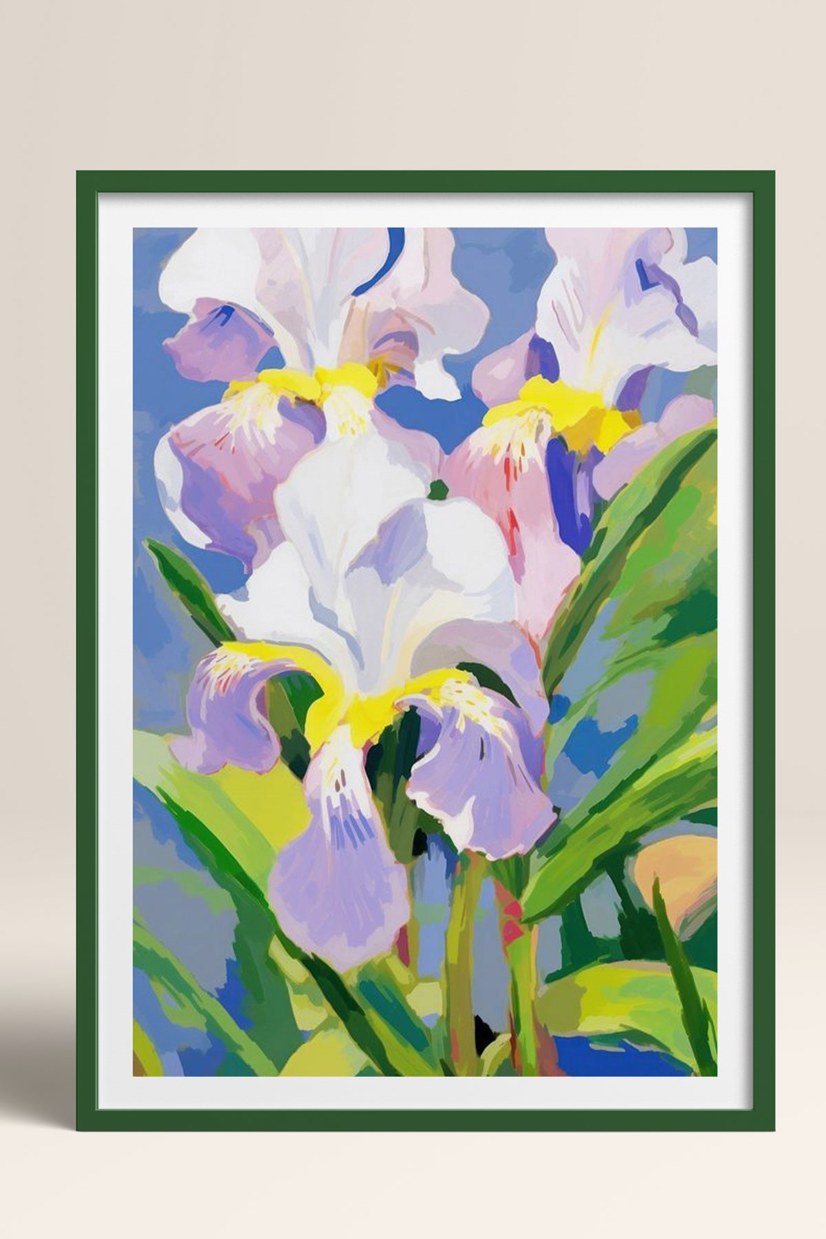 HOMEPACK Ahşap Çerçeveli Tablo Çerçeveli Poster Sanatsal Modern Duvar Dekoru TK-1076
