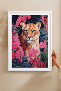 HOMEPACK Ahşap Çerçeveli Tablo Çerçeveli Poster Sanatsal Modern Duvar Dekoru TK-1079