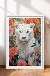 HOMEPACK Ahşap Çerçeveli Tablo Çerçeveli Poster Sanatsal Modern Duvar Dekoru TK-1080