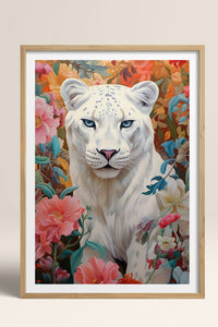 HOMEPACK Ahşap Çerçeveli Tablo Çerçeveli Poster Sanatsal Modern Duvar Dekoru TK-1080