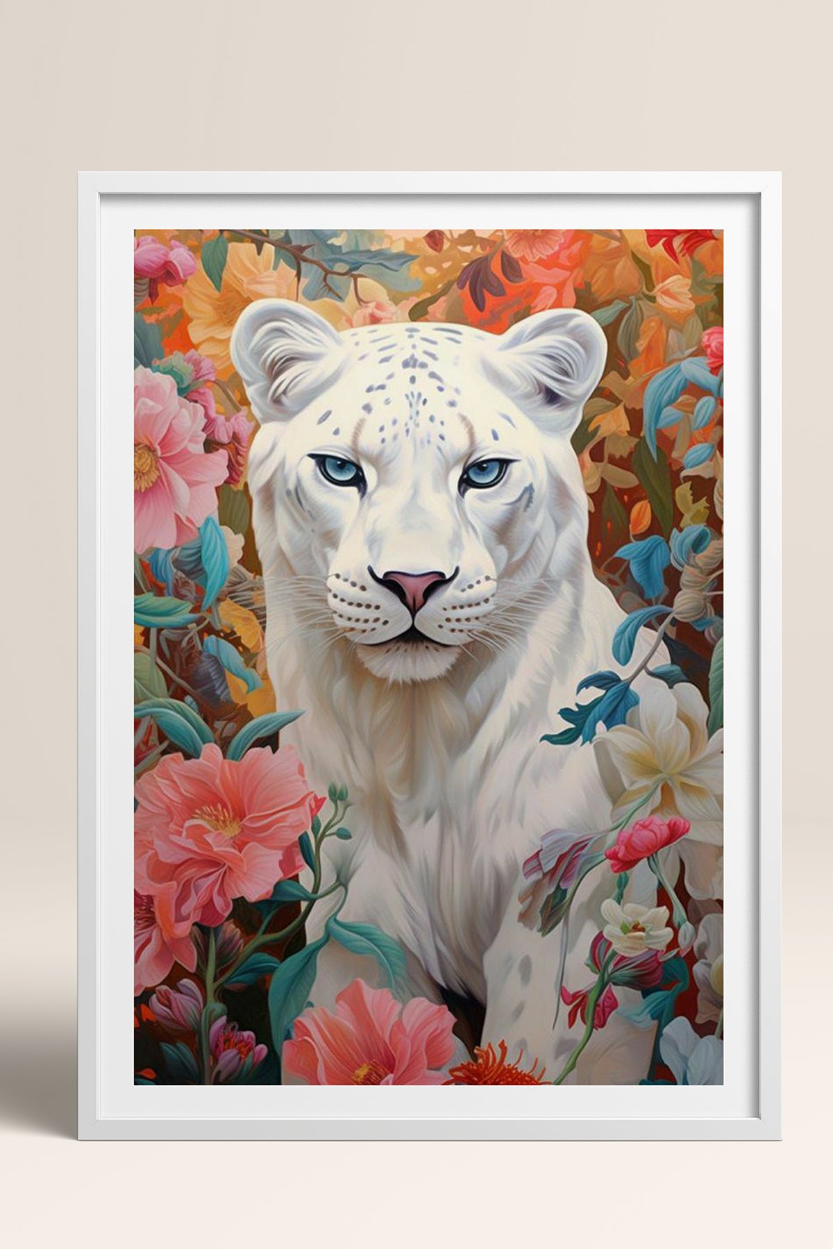 HOMEPACK Ahşap Çerçeveli Tablo Çerçeveli Poster Sanatsal Modern Duvar Dekoru TK-1080