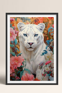 HOMEPACK Ahşap Çerçeveli Tablo Çerçeveli Poster Sanatsal Modern Duvar Dekoru TK-1080