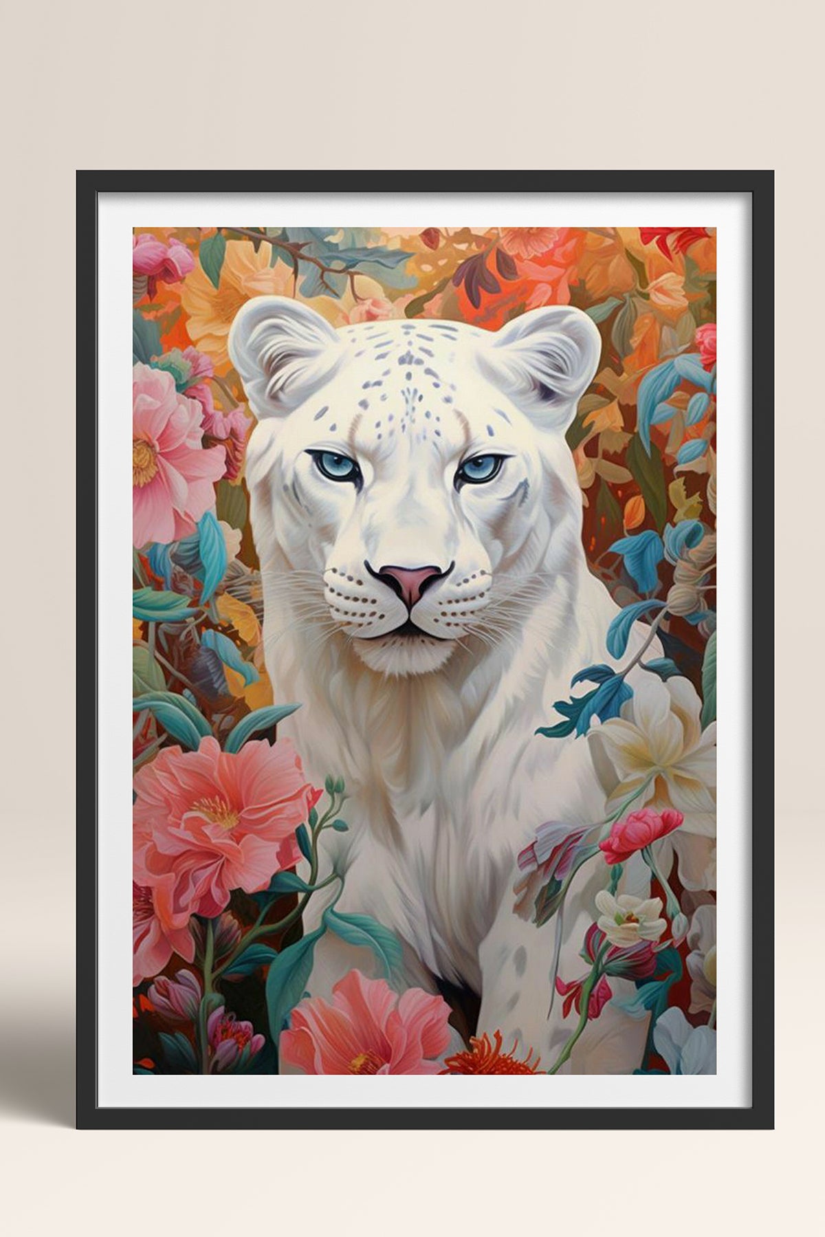 HOMEPACK Ahşap Çerçeveli Tablo Çerçeveli Poster Sanatsal Modern Duvar Dekoru TK-1080