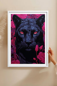 HOMEPACK Ahşap Çerçeveli Tablo Çerçeveli Poster Sanatsal Modern Duvar Dekoru TK-1081
