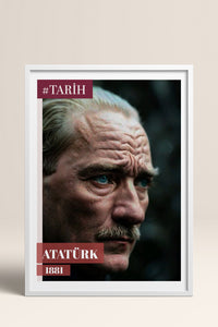 HOMEPACK Ahşap Çerçeveli Tablo Çerçeveli Poster Sanatsal Modern Duvar Dekoru TK-10818