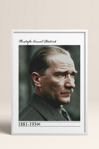 HOMEPACK Ahşap Çerçeveli Tablo Çerçeveli Poster Sanatsal Modern Duvar Dekoru TK-10819