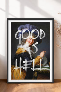 HOMEPACK Ahşap Çerçeveli Tablo Çerçeveli Poster Sanatsal Modern Duvar Dekoru TK-1085
