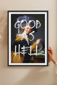 HOMEPACK Ahşap Çerçeveli Tablo Çerçeveli Poster Sanatsal Modern Duvar Dekoru TK-1085