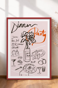 HOMEPACK Ahşap Çerçeveli Tablo Çerçeveli Poster Sanatsal Modern Duvar Dekoru TK-1093