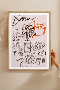 HOMEPACK Ahşap Çerçeveli Tablo Çerçeveli Poster Sanatsal Modern Duvar Dekoru TK-1093