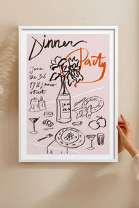 HOMEPACK Ahşap Çerçeveli Tablo Çerçeveli Poster Sanatsal Modern Duvar Dekoru TK-1093