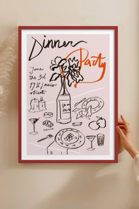 HOMEPACK Ahşap Çerçeveli Tablo Çerçeveli Poster Sanatsal Modern Duvar Dekoru TK-1093