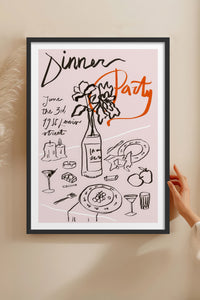 HOMEPACK Ahşap Çerçeveli Tablo Çerçeveli Poster Sanatsal Modern Duvar Dekoru TK-1093