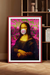 HOMEPACK Ahşap Çerçeveli Tablo Çerçeveli Poster Sanatsal Modern Duvar Dekoru TK-1095