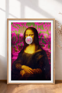 HOMEPACK Ahşap Çerçeveli Tablo Çerçeveli Poster Sanatsal Modern Duvar Dekoru TK-1095