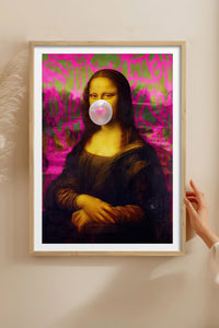 HOMEPACK Ahşap Çerçeveli Tablo Çerçeveli Poster Sanatsal Modern Duvar Dekoru TK-1095