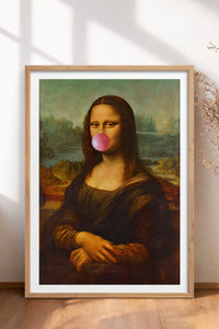 HOMEPACK Ahşap Çerçeveli Tablo Çerçeveli Poster Sanatsal Modern Duvar Dekoru TK-1098