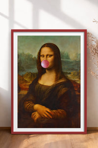 HOMEPACK Ahşap Çerçeveli Tablo Çerçeveli Poster Sanatsal Modern Duvar Dekoru TK-1098
