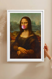 HOMEPACK Ahşap Çerçeveli Tablo Çerçeveli Poster Sanatsal Modern Duvar Dekoru TK-1098