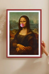 HOMEPACK Ahşap Çerçeveli Tablo Çerçeveli Poster Sanatsal Modern Duvar Dekoru TK-1098