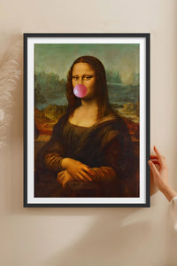 HOMEPACK Ahşap Çerçeveli Tablo Çerçeveli Poster Sanatsal Modern Duvar Dekoru TK-1098