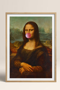 HOMEPACK Ahşap Çerçeveli Tablo Çerçeveli Poster Sanatsal Modern Duvar Dekoru TK-1098