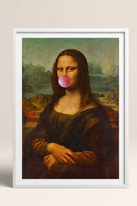 HOMEPACK Ahşap Çerçeveli Tablo Çerçeveli Poster Sanatsal Modern Duvar Dekoru TK-1098
