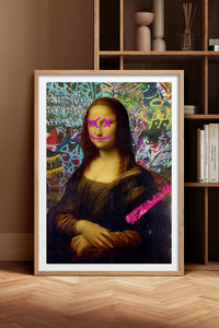 HOMEPACK Ahşap Çerçeveli Tablo Çerçeveli Poster Sanatsal Modern Duvar Dekoru TK-1099