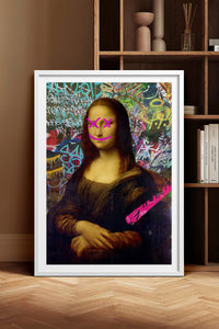 HOMEPACK Ahşap Çerçeveli Tablo Çerçeveli Poster Sanatsal Modern Duvar Dekoru TK-1099