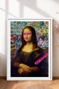 HOMEPACK Ahşap Çerçeveli Tablo Çerçeveli Poster Sanatsal Modern Duvar Dekoru TK-1099