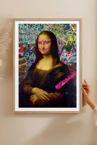 HOMEPACK Ahşap Çerçeveli Tablo Çerçeveli Poster Sanatsal Modern Duvar Dekoru TK-1099