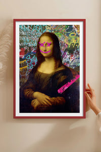HOMEPACK Ahşap Çerçeveli Tablo Çerçeveli Poster Sanatsal Modern Duvar Dekoru TK-1099