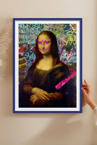 HOMEPACK Ahşap Çerçeveli Tablo Çerçeveli Poster Sanatsal Modern Duvar Dekoru TK-1099
