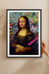 HOMEPACK Ahşap Çerçeveli Tablo Çerçeveli Poster Sanatsal Modern Duvar Dekoru TK-1099