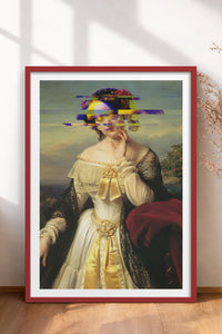HOMEPACK Ahşap Çerçeveli Tablo Çerçeveli Poster Sanatsal Modern Duvar Dekoru TK-1100