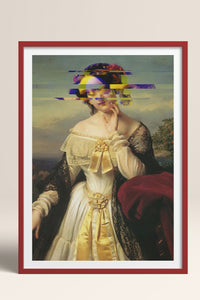 HOMEPACK Ahşap Çerçeveli Tablo Çerçeveli Poster Sanatsal Modern Duvar Dekoru TK-1100