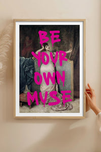 HOMEPACK Ahşap Çerçeveli Tablo Çerçeveli Poster Sanatsal Modern Duvar Dekoru TK-1102